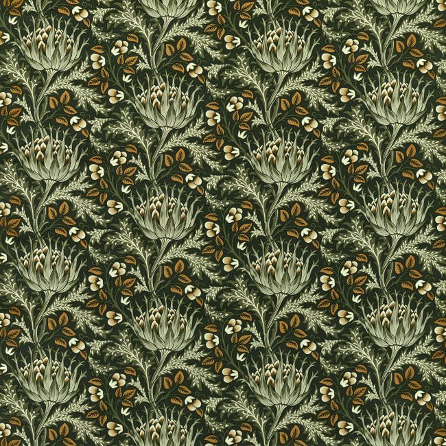 Artichoke Velvet Fabric Tump