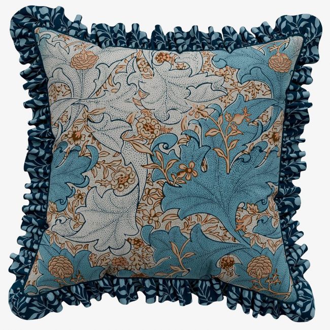 Bird Cushion, Webb's Blue Webb's Blue