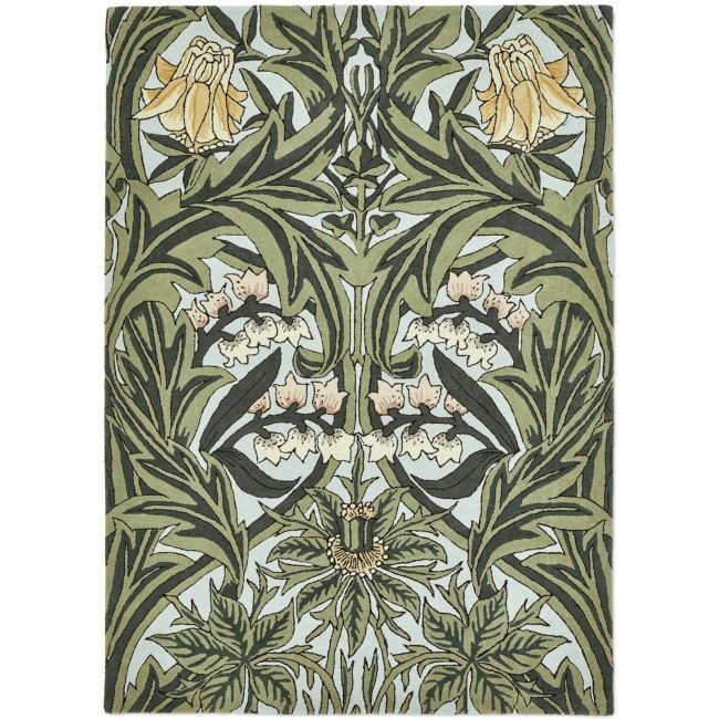 Bluebell rug Leafy Arbour Green 43953-200488 Leafy Arbour Green