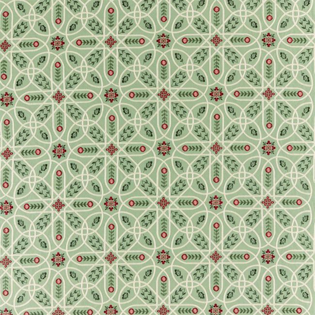 Brophy Embroidery Fabric Bayleaf