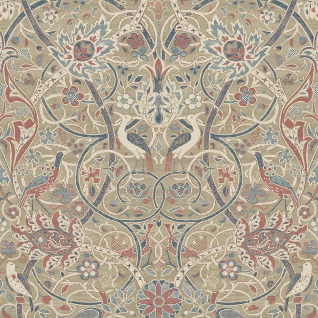 Bullerswood Wallpaper Spice/Manilla