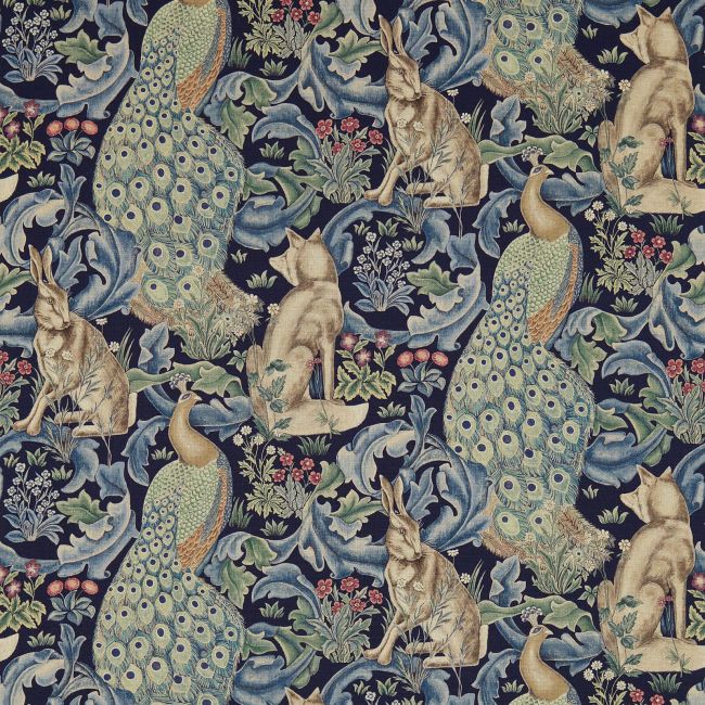 Forest Fabric Indigo