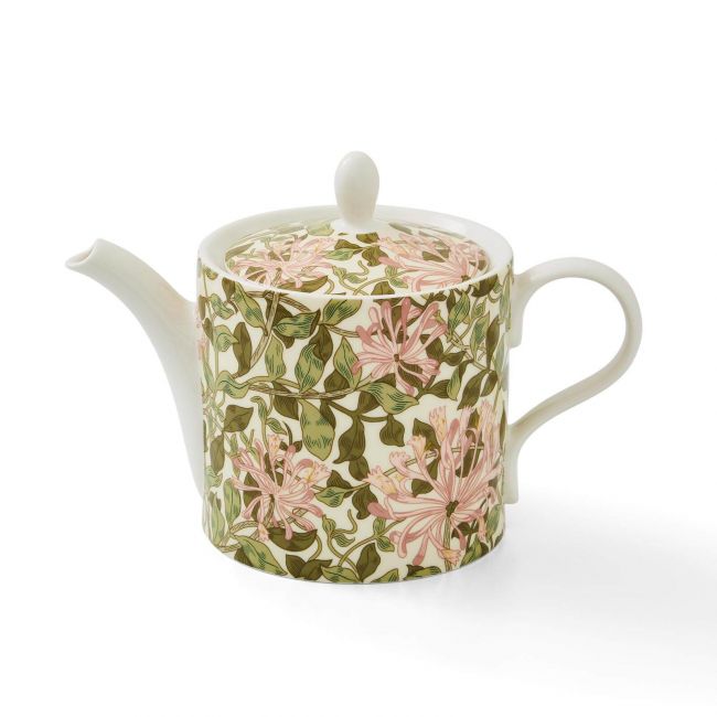 Honeysuckle Teapot, Pink Pink