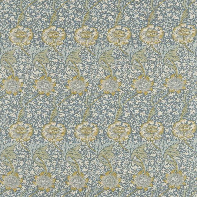 Kennet Fabric Sea Blue/Lichen