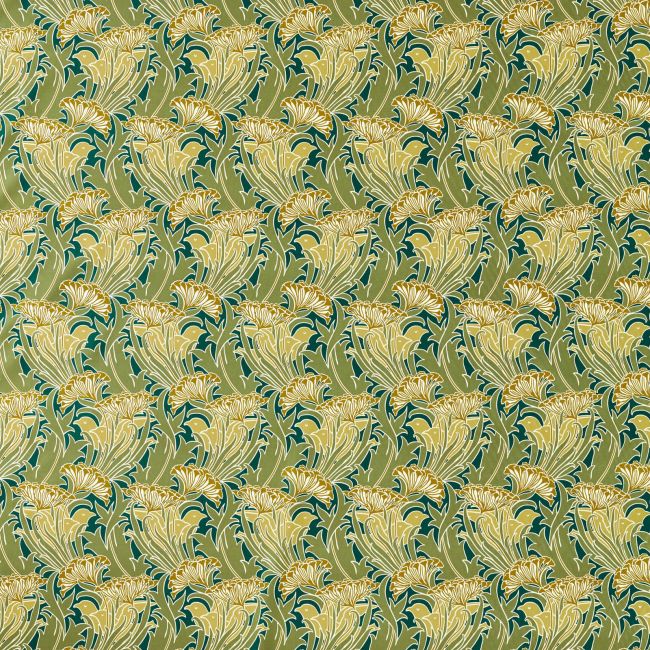 Laceflower Fabric Pistachio/Lichen