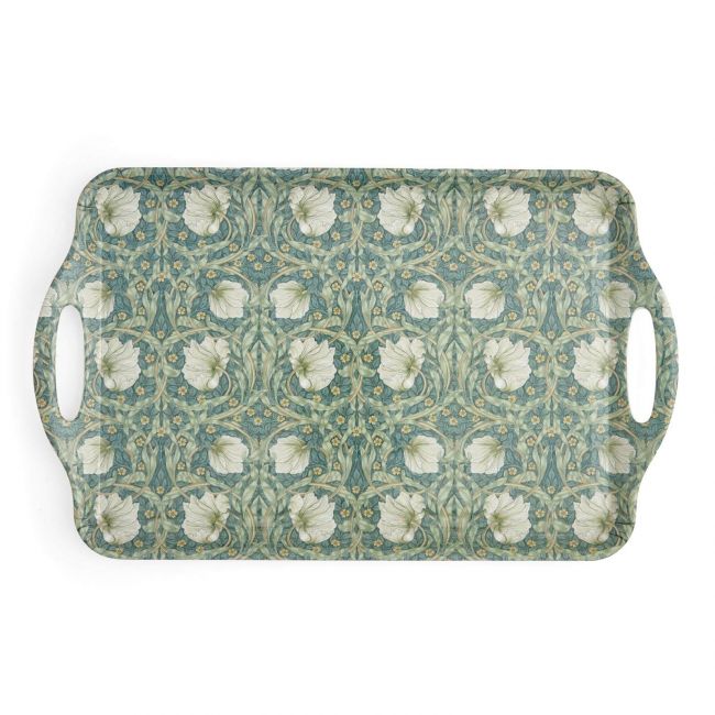 Large Handled Tray, Green Green