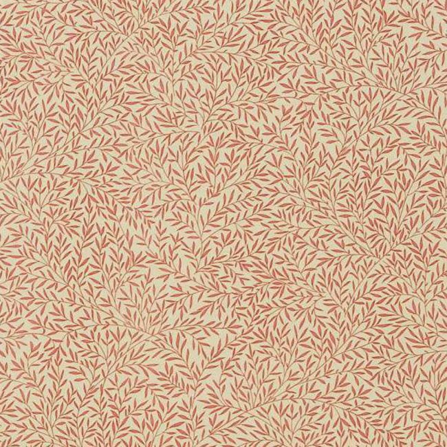 Lily Leaf Fabric Red