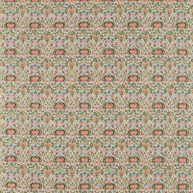 Little Chintz Fabric Olive/Ochre