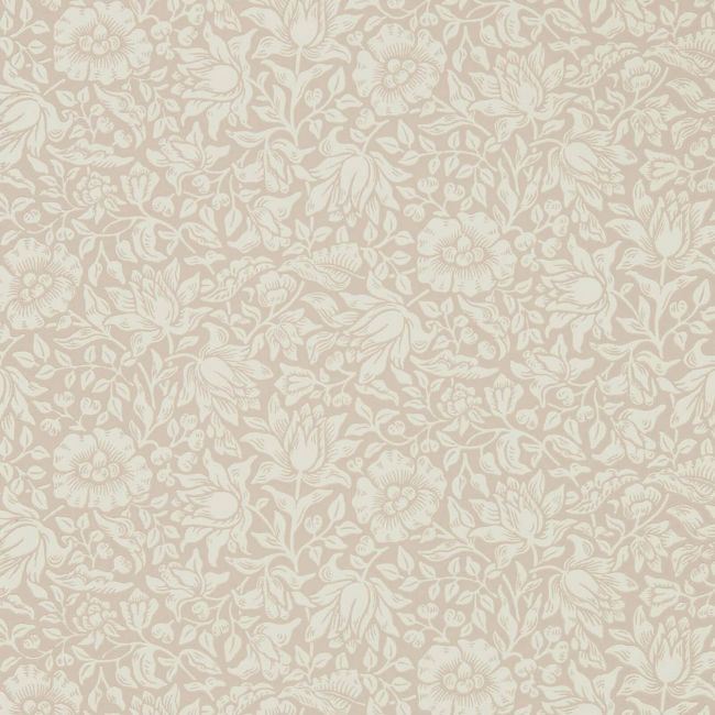 Mallow Wallpaper Dusky Rose