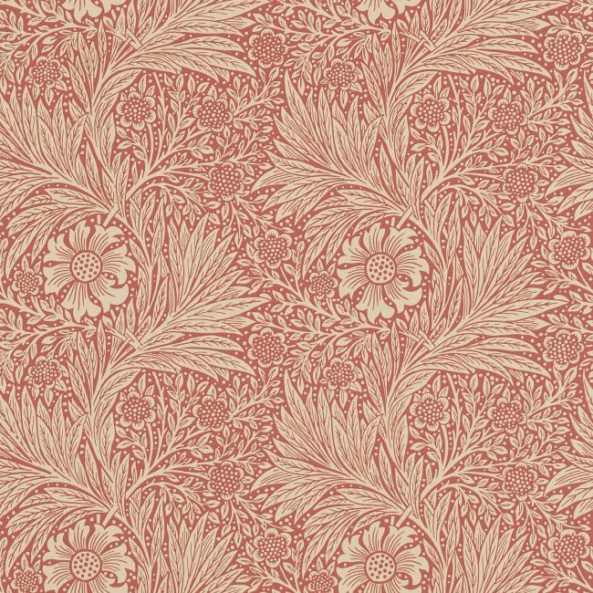 Marigold Wallpaper Brick/Manilla