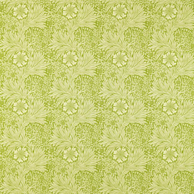 Marigold Fabric Cream/Sap Green