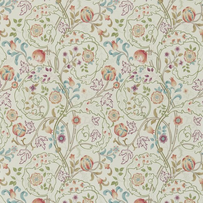 Mary Isobel Wallpaper Rose/Artichoke