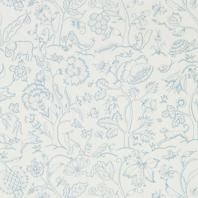 Middlemore Wallpaper Cornflower Chalk