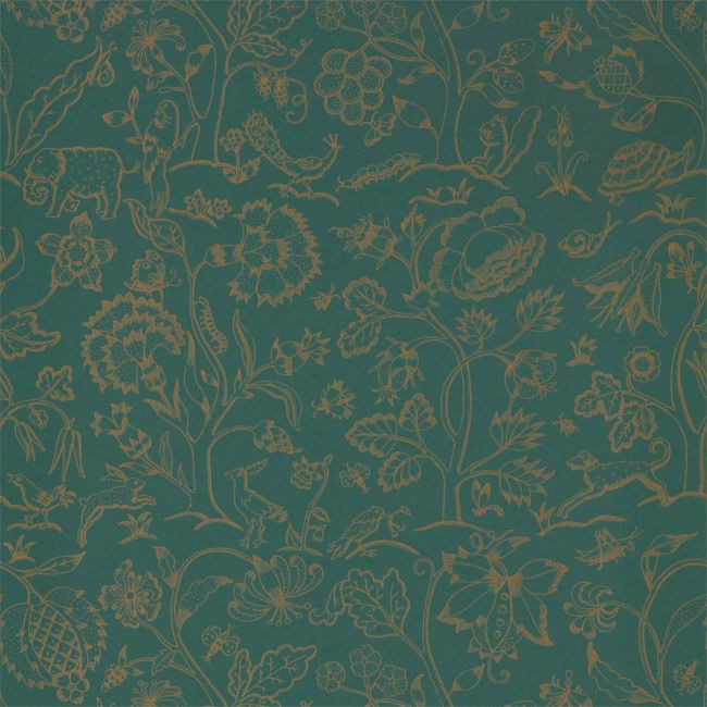 Middlemore Wallpaper Moss Gold