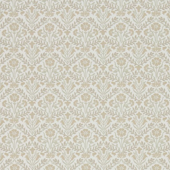 Morris Bellflowers Wallpaper Linen/Cream