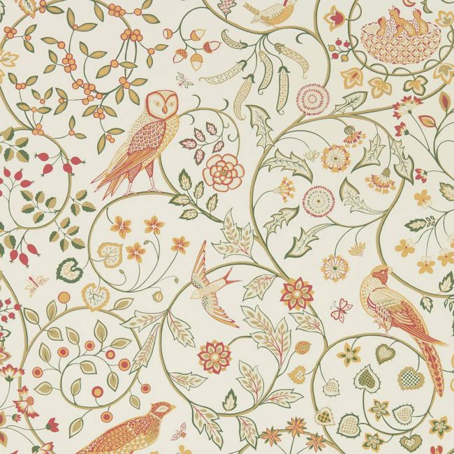 Newill Wallpaper Ivory Sage