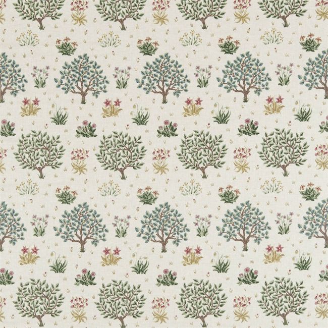 Orchard Fabric Bayleaf/Rose