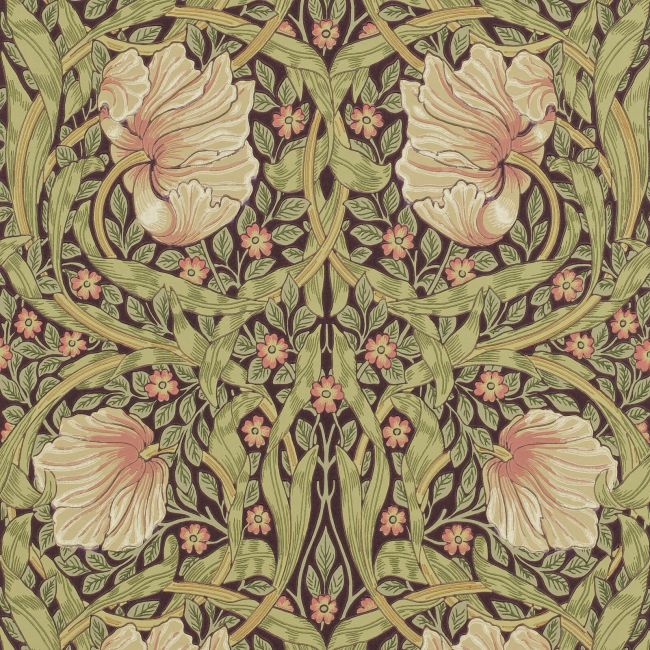 Pimpernel Wallpaper Bullrush/Russet