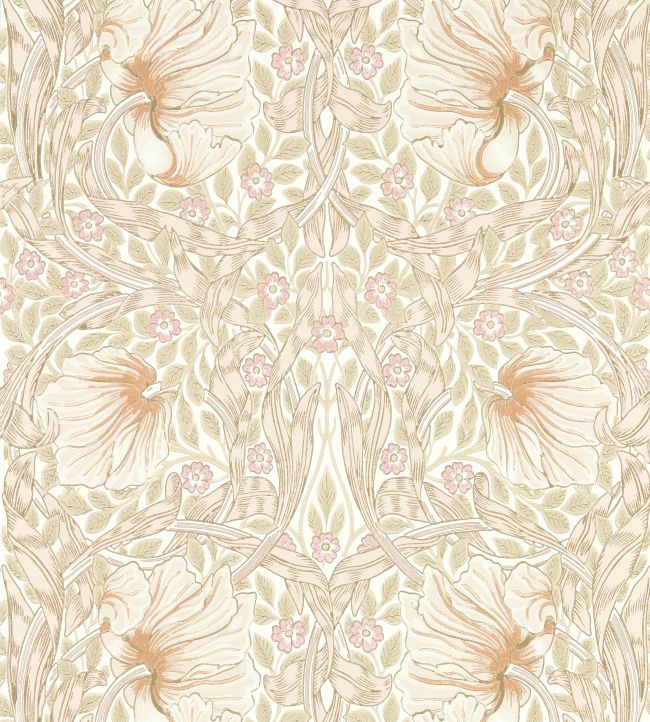 Pimpernel Wallpaper Cochineal Pink