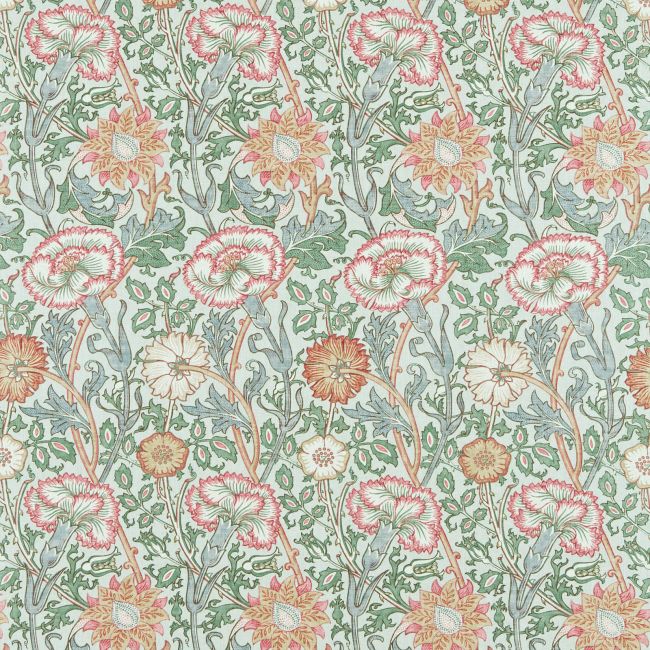 Pink & Rose Fabric Eggshell/Rose