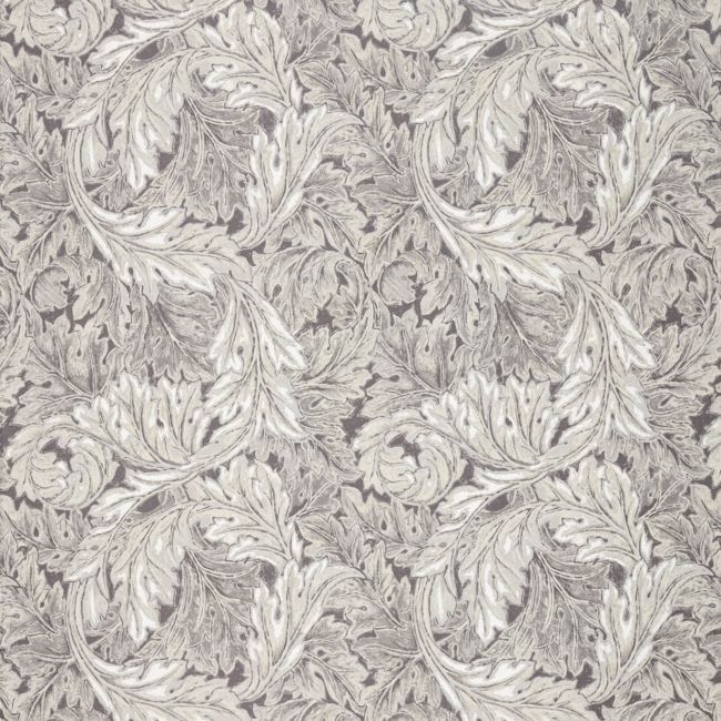 Pure Acanthus Weave Fabric Inky Grey