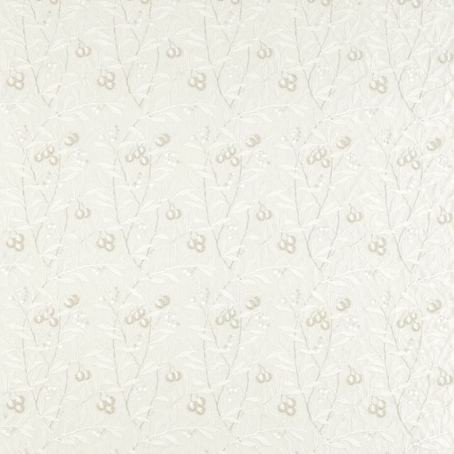 Pure Arbutus Embroidery Fabric White Clover