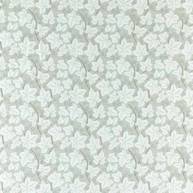 Pure Bramble Embroidery Fabric Lightish Grey