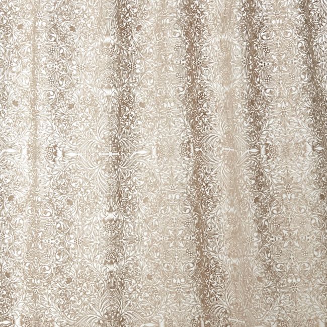 Pure Ceiling Embroidery Fabric Flax