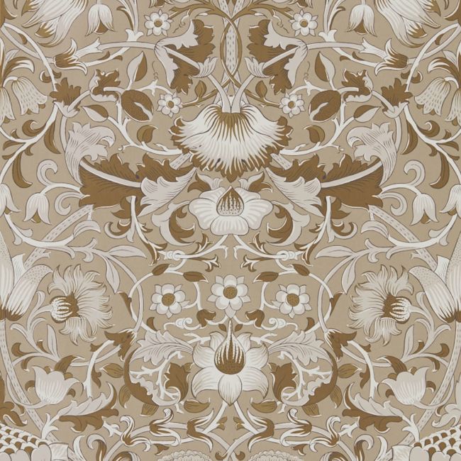 Pure Lodden Wallpaper Gilver/Gold