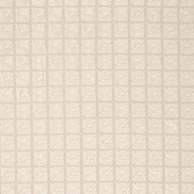 Pure Scroll Embroidery Fabric Flax