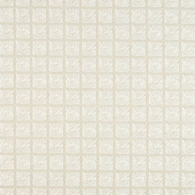 Pure Scroll Embroidery Fabric Linen