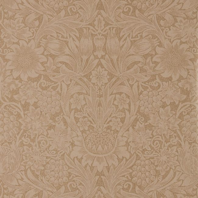 Pure Sunflower Wallpaper Copper/Russet