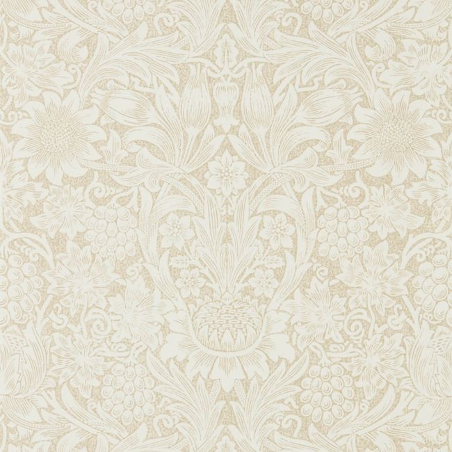 Pure Sunflower Wallpaper Parchment/Gold