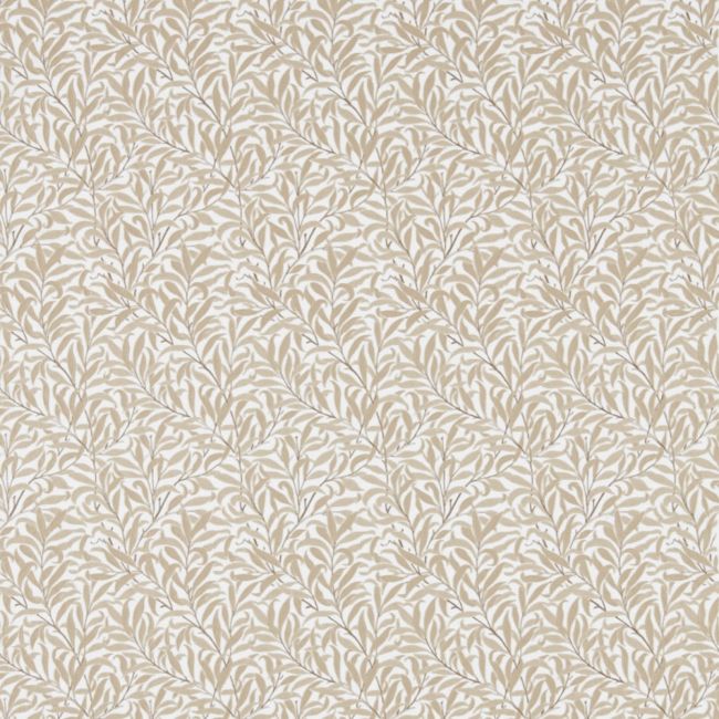 Pure Willow Boughs Embroidery Fabric Wheat