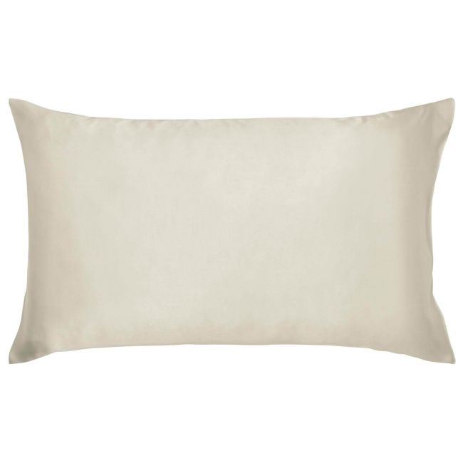 Silk Standard Pillow Case, Ivory Ivory