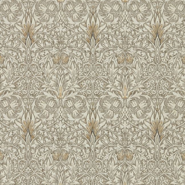 Snakeshead Wallpaper Stone/Cream