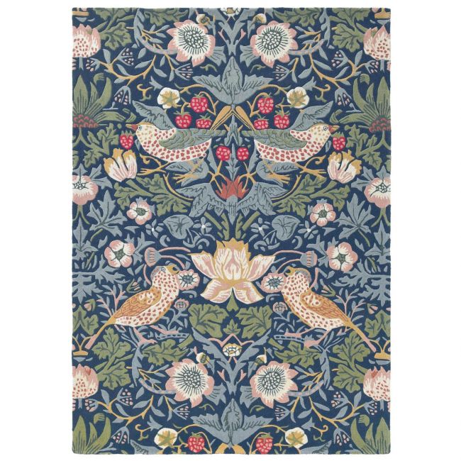 Strawberry Thief rug Indigo 43942-200412 Indigo