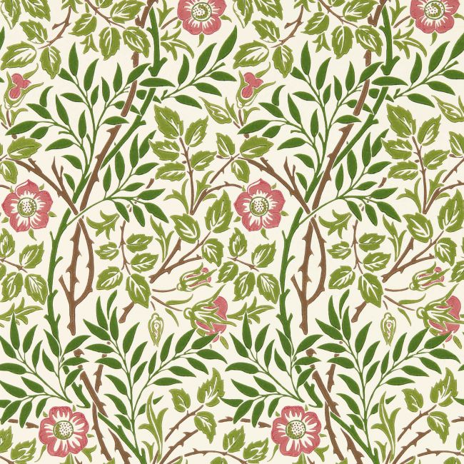 Sweet Briar Wallpaper Boughs/Rose