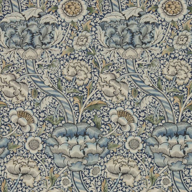 Wandle Wallpaper Blue/Stone