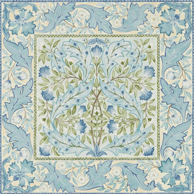 Wilhelmina Wallpaper Indigo