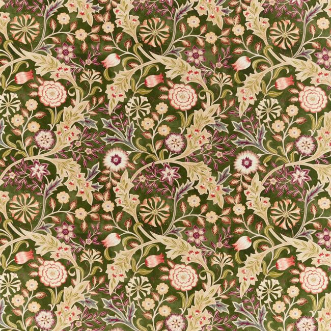 Wilhelmina Fabric Moss