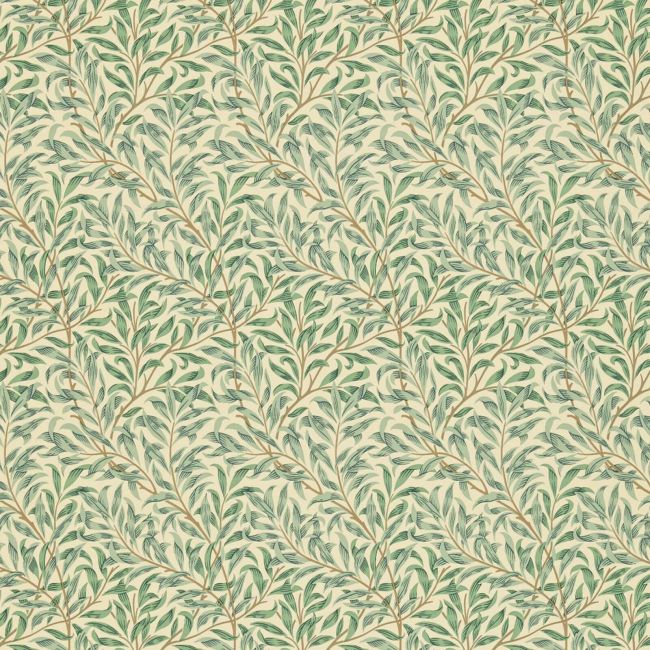 Willow Boughs Minor Wallpaper Privet