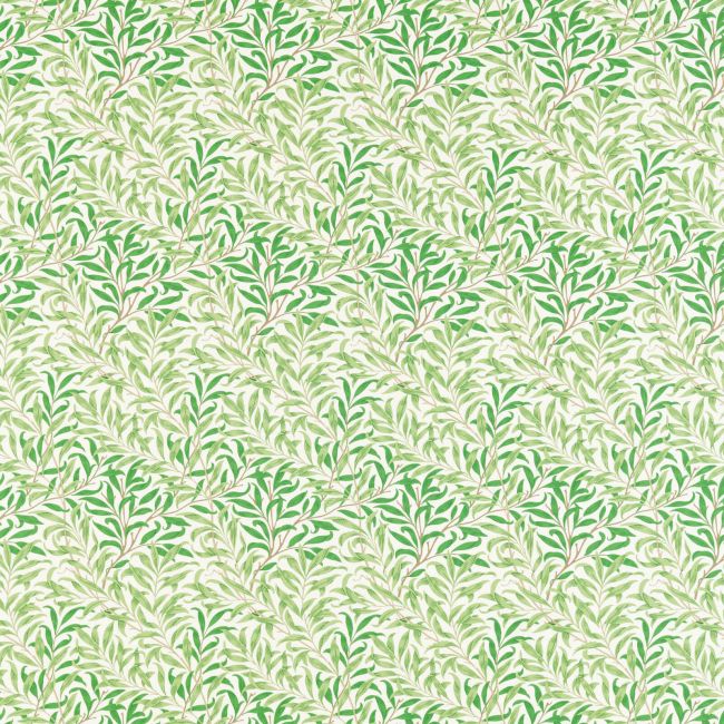 Willow Boughs Fabric Leaf Green