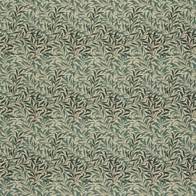 Willow Boughs Fabric Taupe/Green