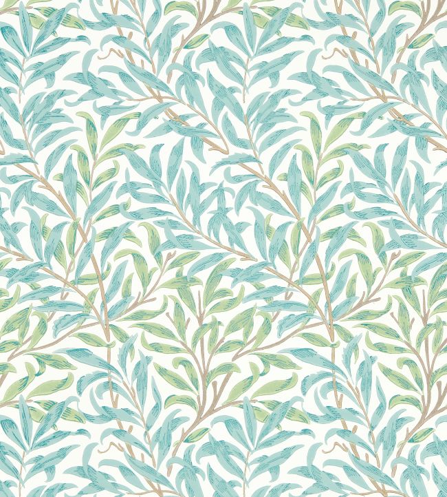 Willow Boughs Wallpaper Willow/Seaglass