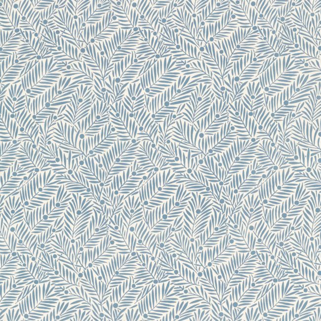 Yew & Aril Fabric Mineral Blue