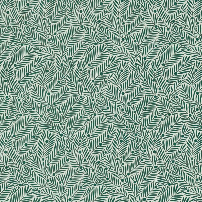 Yew & Aril Fabric Seagreen