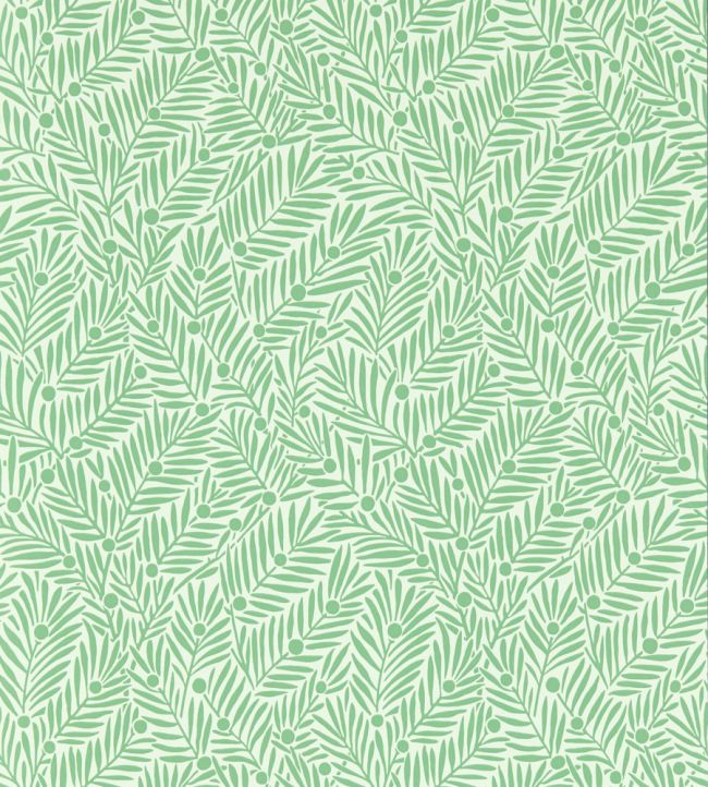 Yew & Aril Wallpaper Spearmint