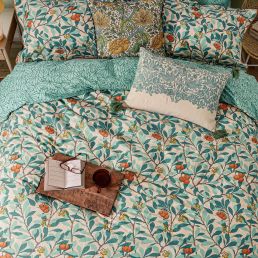 Abrutus Bedding Set, Turquoise Turquoise