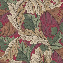 Acanthus Wallpaper Madder/Thyme